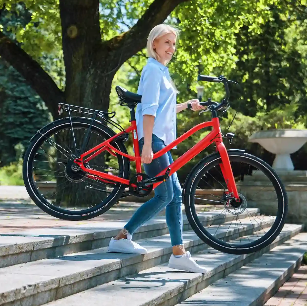 light e-bike, easy to carry