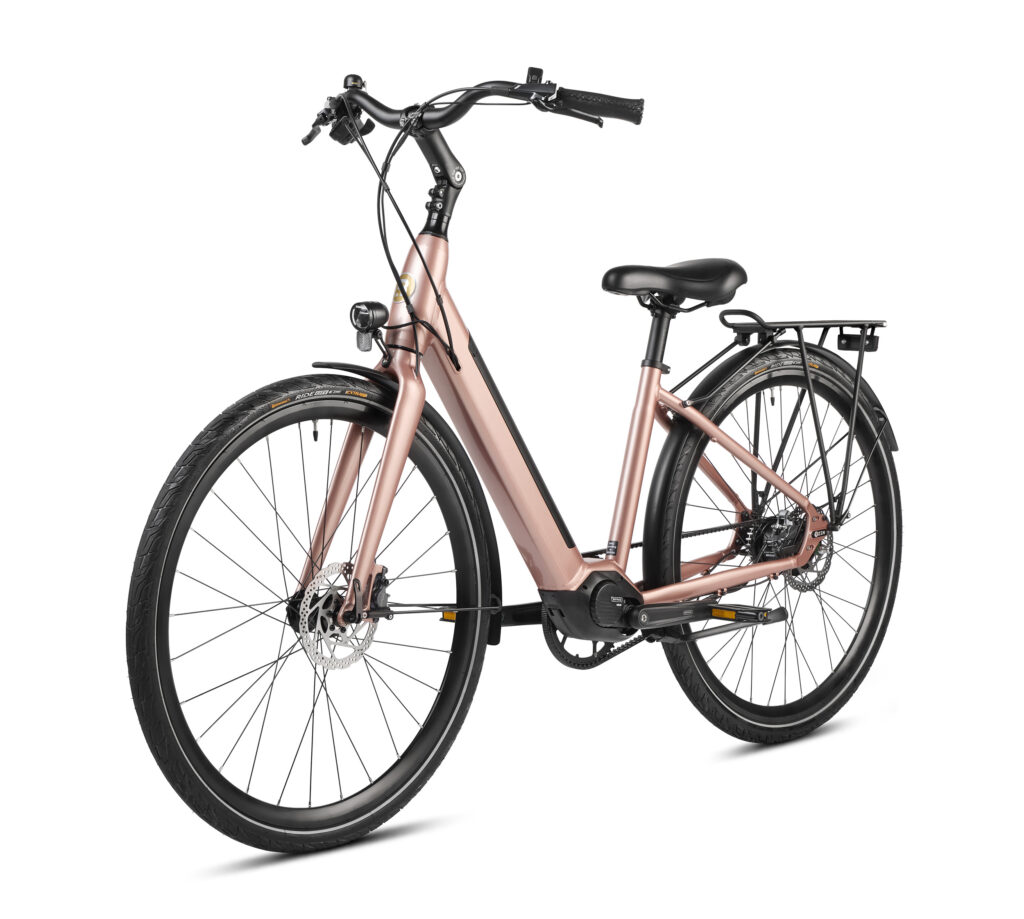 light weight e-bike with low step-in