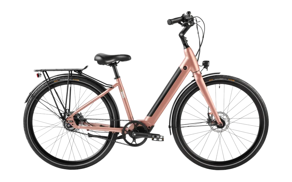 light weight e-bike with low step-in