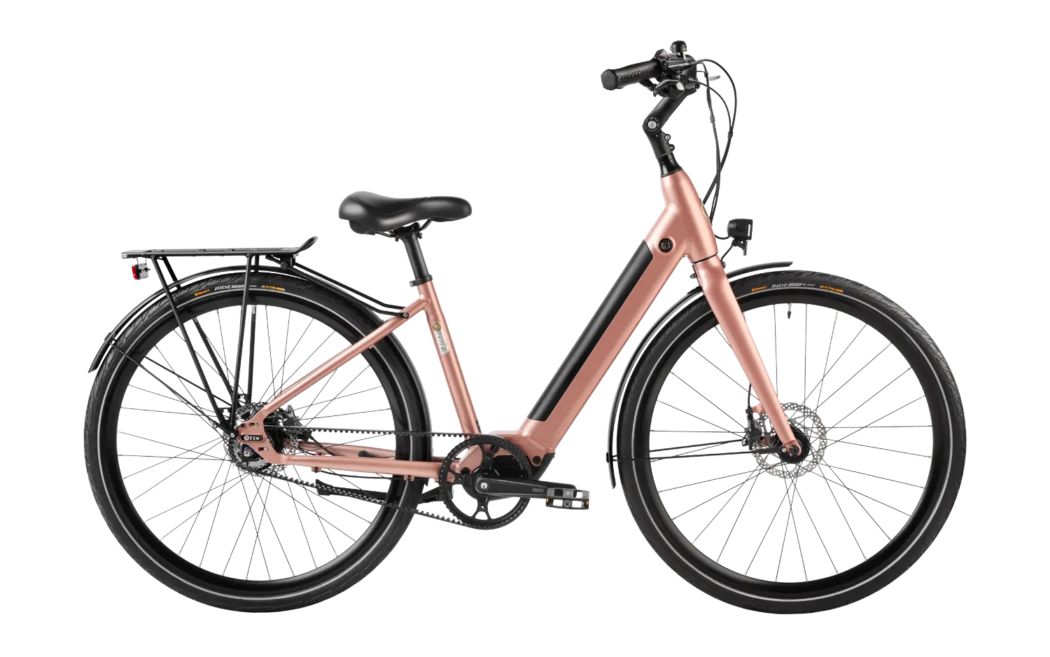 light weight e-bike with low step-in